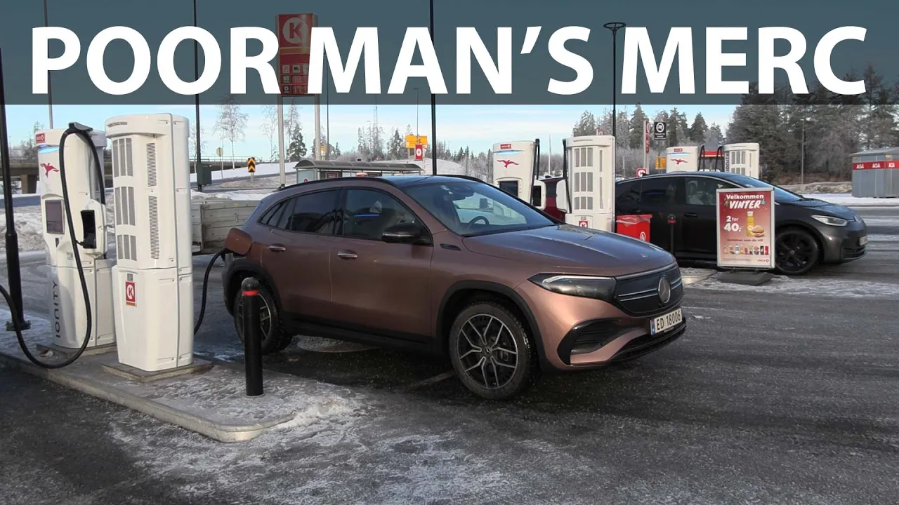 Mercedes EQA 350 4Matic range test