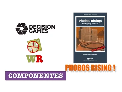 179.1.- Phobos Rising! (Decision Games): componentes