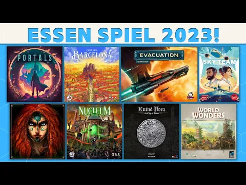 Top 12 Most Exciting Games at Essen Spiel 2023!