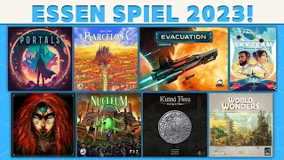 Top 12 Most Exciting Games at Essen Spiel 2023!