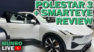 The Polestar 3 Driver Monitoring System with Smart Eye | CES 2023