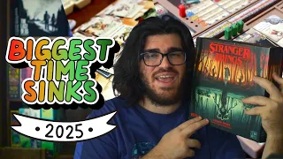 Board Games I Spent the MOST Time Playing in 2025 (Top 10 by Hours Played)