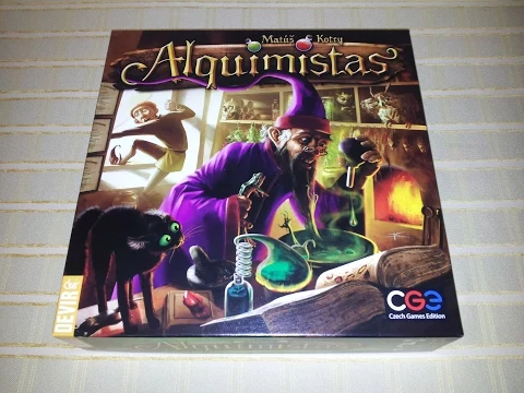 Explico el juego Videoreseña nº 20: ALQUIMISTAS