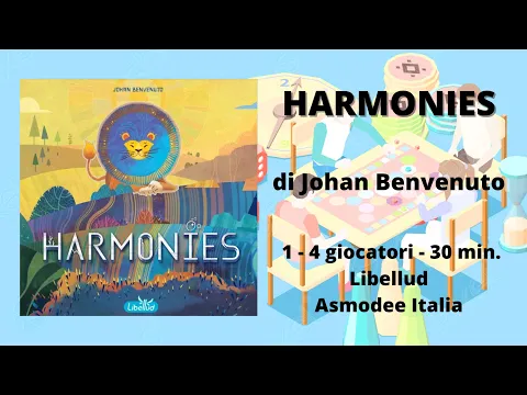 Harmonies (gioco da tavolo) - Tutorial italiano gioco base, avanzato e solitario