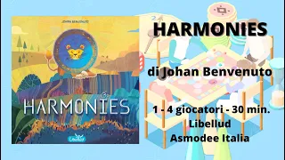 Harmonies (gioco da tavolo) - Tutorial italiano gioco base, avanzato e solitario
