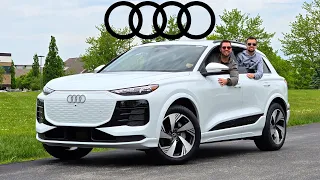 2025 Audi Q6 -- Time to Trade in Your Q5 for THIS?? (All-New Interior Tech!)