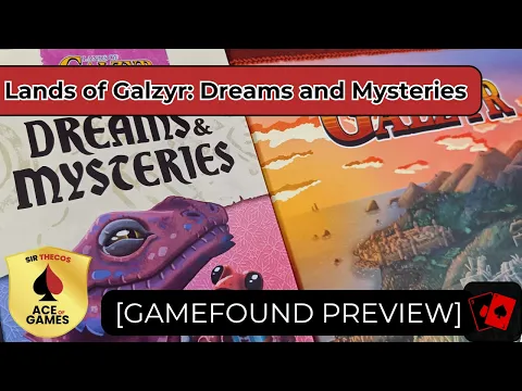 Gamefound Preview | Lands of Galzyr: Dreams & Mysteries Expansion