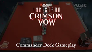 Magic: The Gathering: Innistrad: Crimson Vow Commander Deck Gameplay