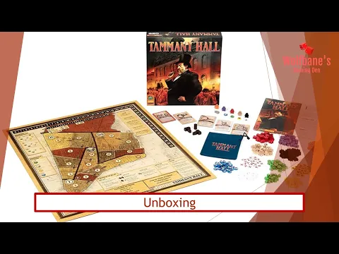 Tammany Hall [Board Game] - Unboxing