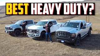 Hands On With The Ford F-250 vs Ram 2500 vs Chevy Silverado 2500 - What’s The Best Cheap HD Truck?