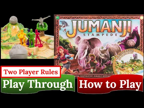 Jumanji Stampede: How to Play & Play Through