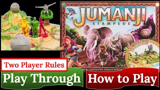 Jumanji Stampede: How to Play & Play Through