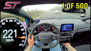 FORD FIESTA ST EDITION 1 of 500 // 100-200 & TOP SPEED on AUTOBAHN