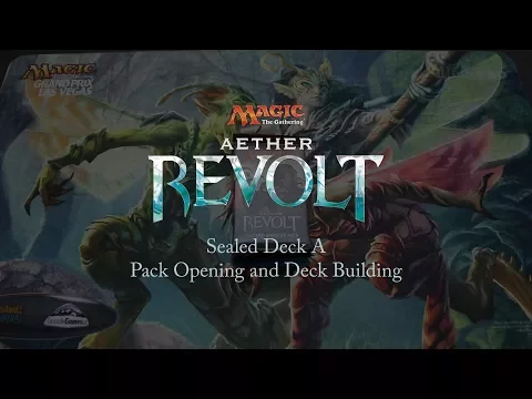 Magic: The Gathering: Aether Revolt Sealed Deck A