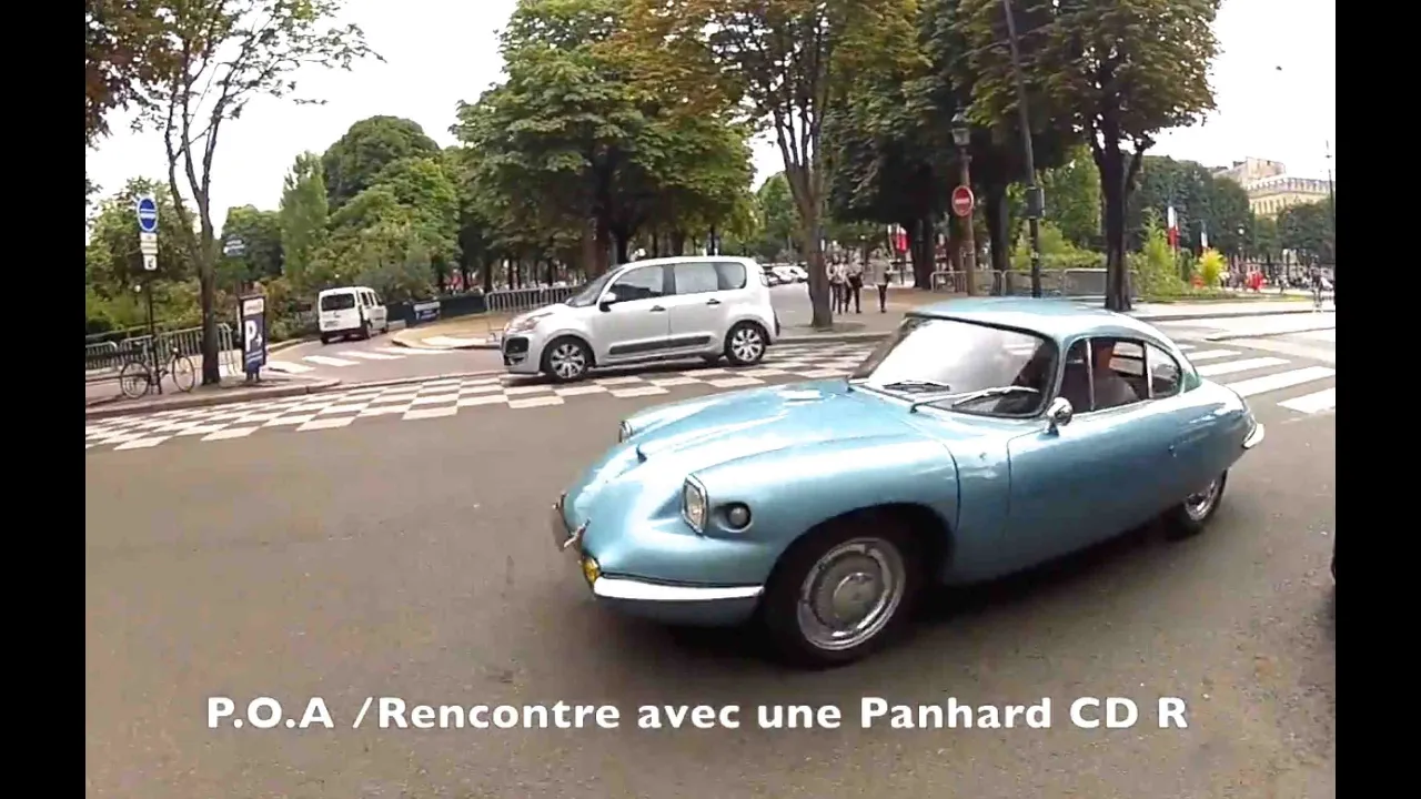 Panhard CD Rallye  (collection Monsieur Paul)