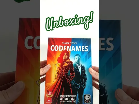 Codenames 2025 Unboxing, The Iconic Word Game Gets a Fresh Look!