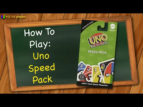How to play Uno Speed Pack