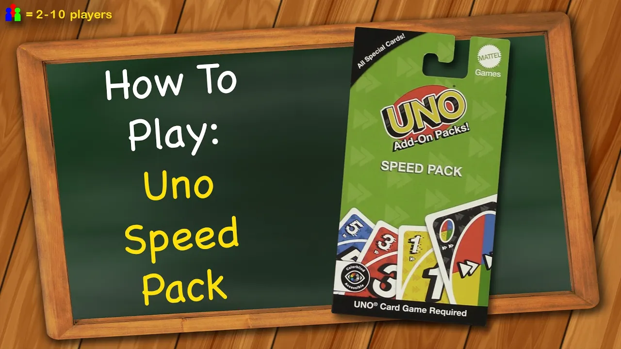 How to play Uno Speed Pack