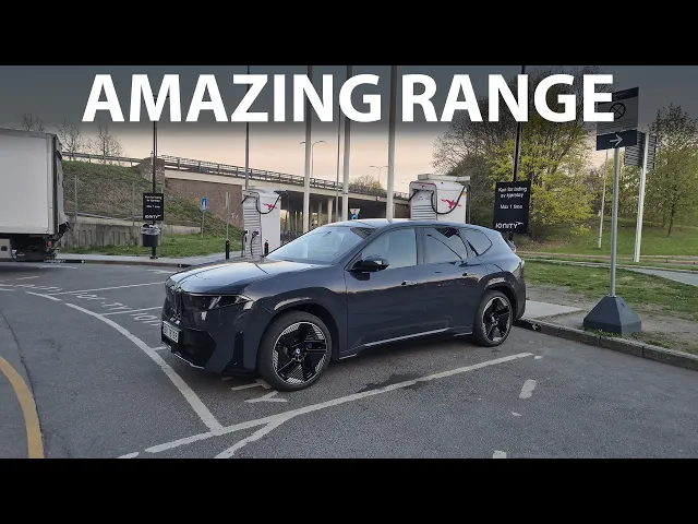 BMW iX3 50 xDrive trip to Lillesand