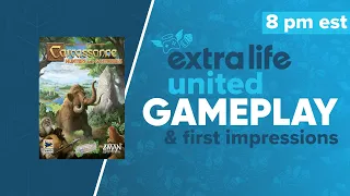 UPCOMING: Carcassonne Hunters Gatherers Gameplay | @Zmangames_ | @ExtraLife4Kids United Week