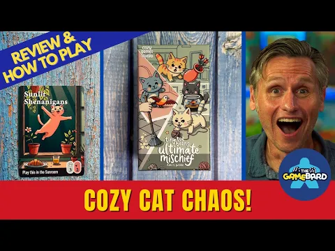 The CUTEST Board Game About Cat Mischief! Tiny Toe Beans Ultimate Mischief Review