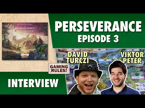 Perseverance - Interview with the designers