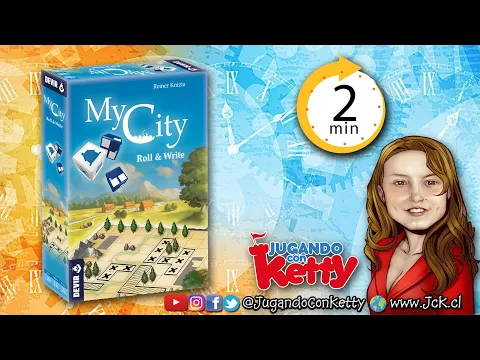 My City Roll and White en 2 minutos [Juego de Mesa / Devir]