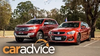 2016 Australia Day Special - Ford Everest v Holden Sportwagon