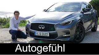 All-new Infiniti Q30 FULL REVIEW test driven Q30S 2.0t & Premium 2.2d - Autogefühl