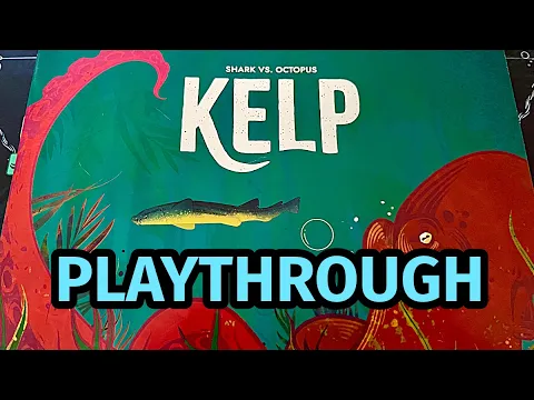 Kelp: Shark vs. Octopus Board Game | Playthrough