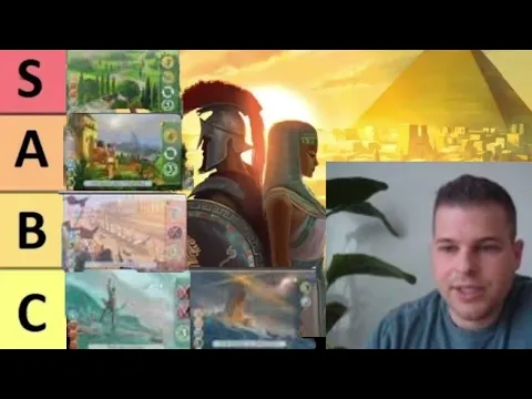 7 Wonders Duel Best Wonders Ranked! | BASE GAME