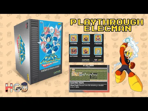 Elec Man! Session of MM1 Mega Man Adventures! - Home Gamer Dad