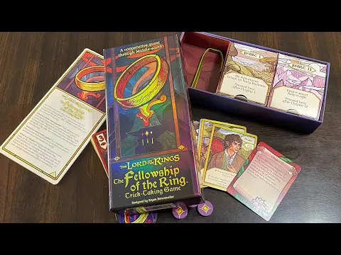 The Lord of the Rings The Fellowship of the Ring Trick-Taking Game