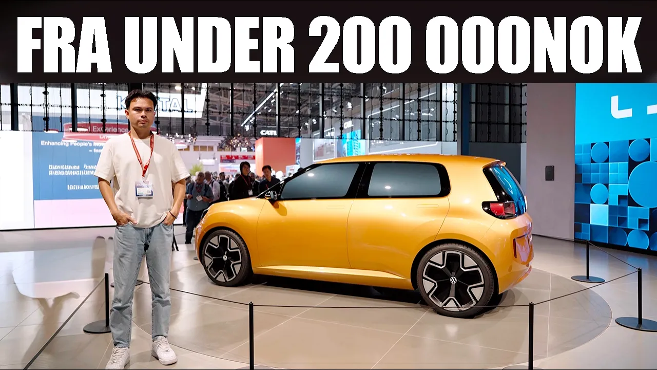 Dette var de mest spennende bilene jeg så på IAA2025 | BMW iX3 | Mercedes GLC EQ | VW ID.Polo +++