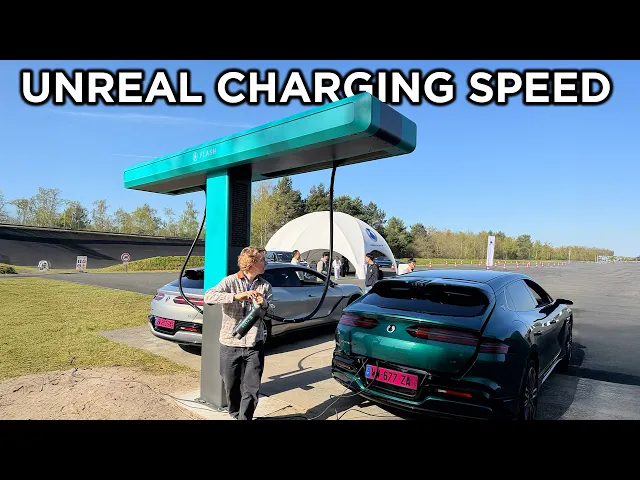 First BYD Flash Charging In Europe! 10-97% In 9 Minutes – Charging Curve, Site Tour & Expansion Plan