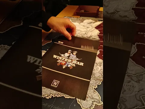 Presenting the Winter War game map, rulebook and player aids