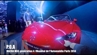 Mazda MX5 4ème génération (Mondial de l'Automobile 2014)