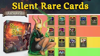 All Silent Rare Cards | Tier List & Analysis | Slay the Spire: The Board Game