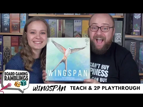 Wingspan Teach & 2p Playthrough
