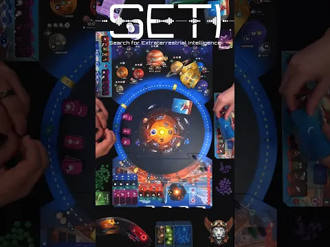️ SETI Setup in 30 Seconds - Timelapse ️ #setiboardgame #czechgamesedition #skytigergaming