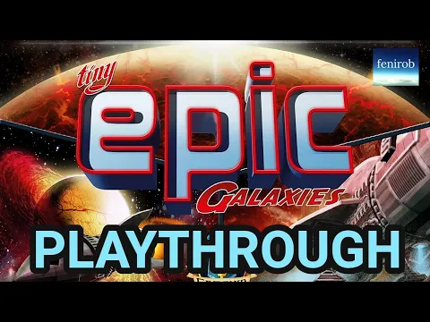 Tiny Epic Galaxies Board Game | Playthrough (2 Players)
