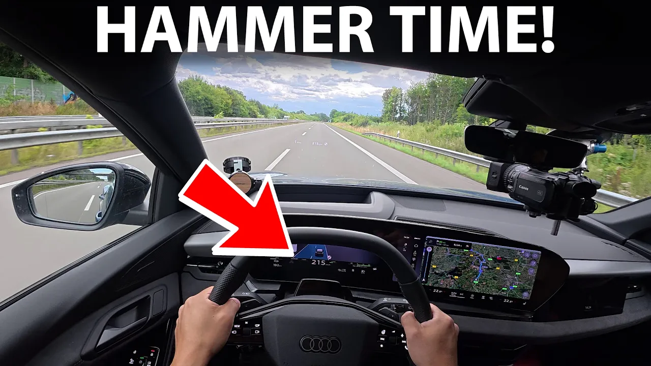 Road trip with Audi Q6 e-tron part 6 - Arriving in Lübeck, Germany