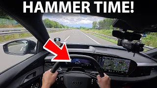 Road trip with Audi Q6 e-tron part 6 - Arriving in Lübeck, Germany