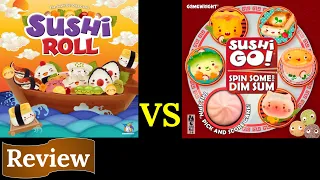 REVIEW - Sushi Roll VS Spin Some for Dim Sum (Sushi Go)