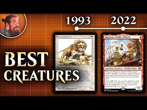 The Best Creature During Every Year of Magic: the Gathering (MTG)
