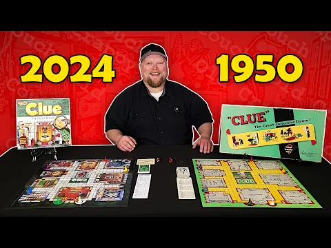 Classic Clue Board Game Review - 1950 Parker Brothers vs. 2024 Winning Moves