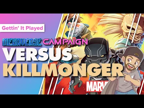 Marvel United Megaverse Campaign vs. Killmonger | Game #3 Avengers Map