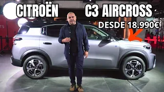CITROËN C3 AIRCROSS 2024 - PRIMER ENCUENTRO:  DESDE 18.990€ PUEDE SER ESTE EL SUV FAMILIAR POPULAR?