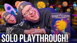Solo Star Tycoon Board Game Playthrough!