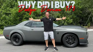 Why did I BUY a 2023 Dodge Demon 170 as my new Muscle Car?